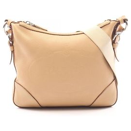 Prada Beige Leather Shoulder Bag Beige