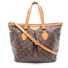 Louis Vuitton Palermo PM Handbag Brown