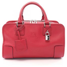 Loewe Amazona 28 Handbag Red