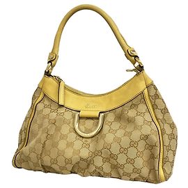Gucci GG Canvas Handbag Beige
