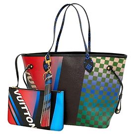 Sac cabas Louis Vuitton Neverfull MM Multicolore