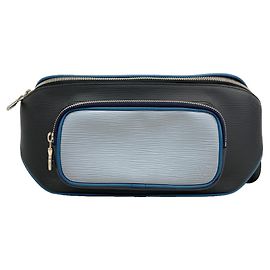 Louis Vuitton Monogram Eclipse Epi Bumbag M53420 Black Blue
