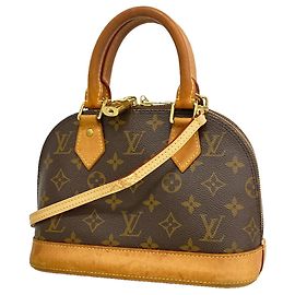 Sac à main Louis Vuitton Alma BB Monogram Marron