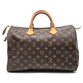 Louis Vuitton Monogram Speedy 35 Marrom Marrom