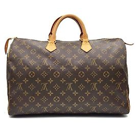 Louis Vuitton Monogram Speedy 40 Marrone Marrone