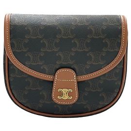 Céline Sac crossbody Triomphe Mini Versace Marron Marron