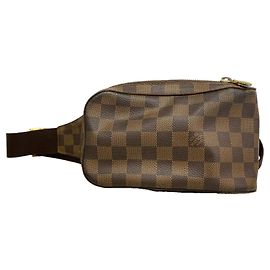 Borsa a tracolla Louis Vuitton Damier Geronimos Damier ebene