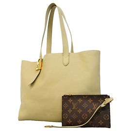 Louis Vuitton Lowkey Cabas MM Tote Bag Beige