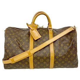 Borsa Boston Louis Vuitton Marrone