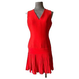 Robe d'été rouge Christian Dior Rouge