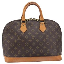 Louis Vuitton Alma Monogram Canvas MM Marron