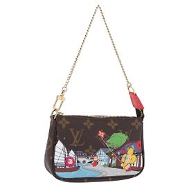 LOUIS VUITTON Vivienne Mini Pochette Accessoires Accessory Pouch LV 199405SAM Monogram