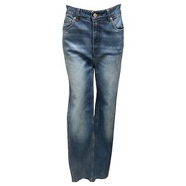 Dorothée Schumacher Dorothee Schumacher Cozy Blue Denim Love Pants / Jeans Azul