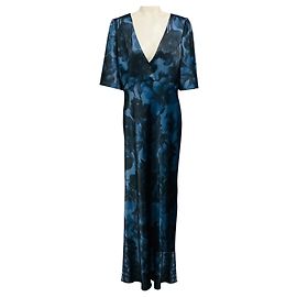Autre Marque Robe Mae Sachin & Babi Blue Deep Ocean Bouquet Bleu