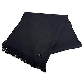 Chanel schwarzer Kaschmir-Stola Schwarz