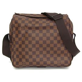 Bolso de hombro Louis Vuitton Damier Naviglio Damier ebene