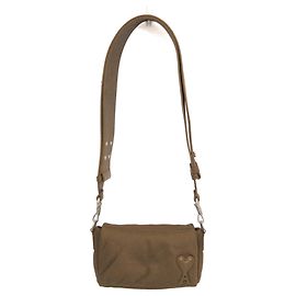 Borsa Ami Paris Marcel Lunchbox Bag Marrone