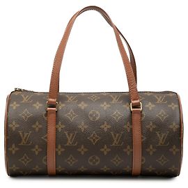 Louis Vuitton Brown Monogram Papillon 30 Brown