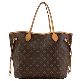 Sac Cabas Louis Vuitton Neverfull MM Monogramme