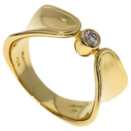 Céline Celine Diamond Ring in Platinum and Yellow Gold Other