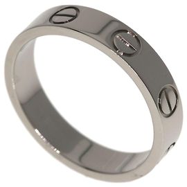 Cartier Mini Love Ring in 18K White Gold Other