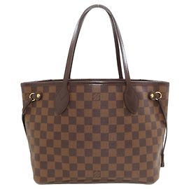 Sac cabas Louis Vuitton Neverfull PM Damier ebène