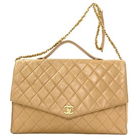 Bolsa Chanel Matelassé Bege
