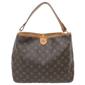 BORSA A MANO LOUIS VUITTON DELIGHTFUL MM TOILE MONOGRAM M40353 TOTE Marrone