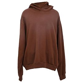 Acne Studios Kapuzenpullover mit Rundhalsausschnitt aus brauner Baumwolle Braun