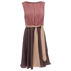 Abito midi Escada in seta multicolore Multicolore