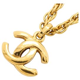Chanel Halskette vergoldet Golden