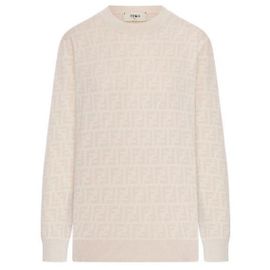 Pull Fendi FF Jacquard Rose Rose