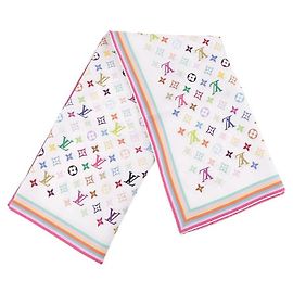 Louis Vuitton Monogram Multicolor Square Blanc