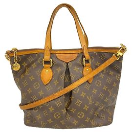 Sac à main Louis Vuitton Monogram Palermo PM Marron