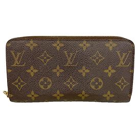 Louis Vuitton Monogram Zippy Wallet M60017 Brown