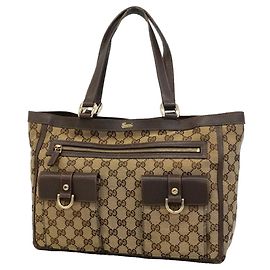 Bolso Tote Gucci GG Canvas Castaño