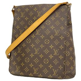 Borsa a tracolla Louis Vuitton Monogram Musette Marrone