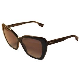 Burberry B4366 Black Square Sunglasses Black