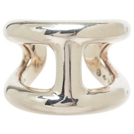 Hermès Hermes Osmo's GM Ring Silvery
