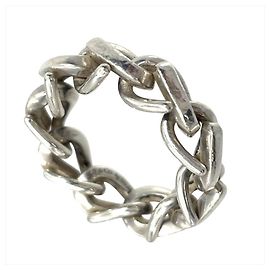 Tiffany & Co. Forgelink Band Ring Silvery