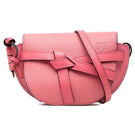 Bolsa de Ombro Loewe Gate Mini Rosa
