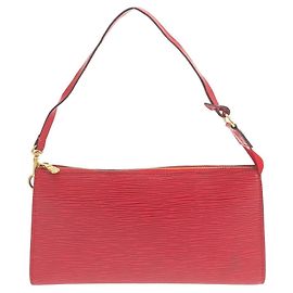 Louis Vuitton Epi Pochette Accessoires Rouge