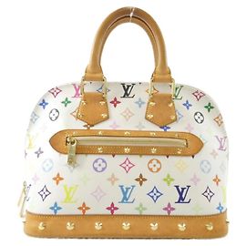 Bolso Louis Vuitton Multicolor Alma PM Blanco Multicolor