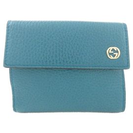 Carteira Bi-Fold Gucci em pele de vitelo Outro Laranja