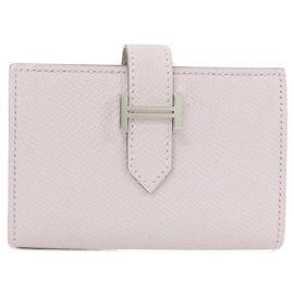 Hermès Cartera Hermes Bearn Mini Rosa