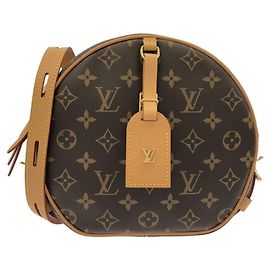 Borsa a tracolla Louis Vuitton Monogram Boite Chapeau Souple MM Marrone