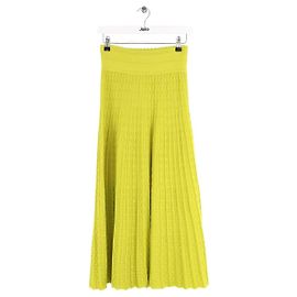 Autre Marque Molli Green Wool Skirt Green