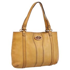 Christian Dior Tote Bag Leather Beige Auth 201982 Beige