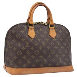 LOUIS VUITTON Monogram Alma Handtasche M51130 LV Auth ka5994 Monogramm