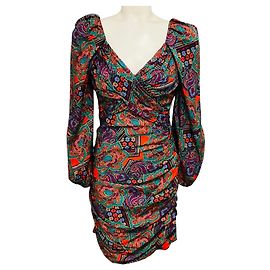 Robe Multi Bellino Veronica Beard Flame Red Multicolore